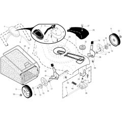 McCulloch M53-875 DWA 3IN1 - 96141016802 - 2010-01 - Drive Parts Diagram