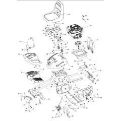McCulloch M9566X - 96021002302 - 2012-08 - Chassis & Enclosures Parts Diagram