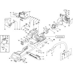 McCulloch MAC 2316 AV - 2008-05 - Chassis & Enclosures (1) Parts Diagram