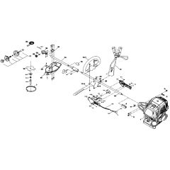McCulloch MAC BC 435 L 965873901 - 2010-05 - Shaft & Handle Parts Diagram
