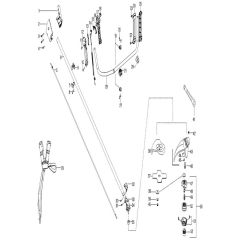 McCulloch MAC CABRIO 433 B - 2010-03 - Shaft & Handle Parts Diagram