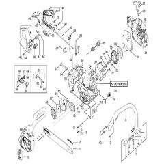 McCulloch MAC CAT 441 - 2008-05 - Chassis & Enclosures (1) Parts Diagram