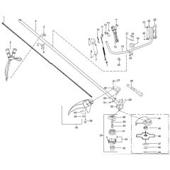 McCulloch MAC MB325 CB GT - 2009-10 - Shaft & Handle Parts Diagram
