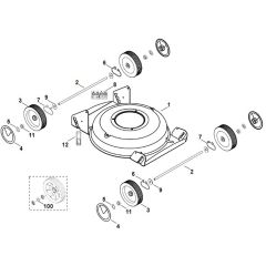 Viking MB2.1 R - Housing - Chassis - Parts Diagram