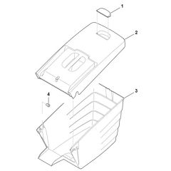 Viking MB650.0 VM - Grass Catcher Bag - Parts Diagram
