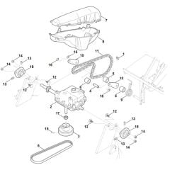 Viking MB6.1 RV - Drive - Parts Diagram