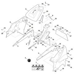 Viking MB6.1 RV - Frame - Parts Diagram