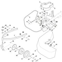 Viking MB6.1 RV - Housing, Wheel Front - Parts Diagram
