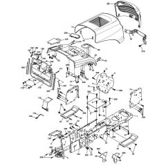 McCulloch MC1292RB - 96061001800 - 2008-11 - Chassis & Enclosures Parts Diagram