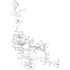 McCulloch MC19538LT - 96048002300 - 2012-02 - Steering Parts Diagram