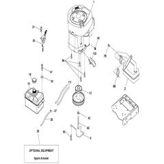 McCulloch MC19538LT - 96048002301 - 2012-08 - Engine Parts Diagram