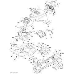 McCulloch MC2042YT - 96042011500 - 2010-05 - Chassis - Frame Parts Diagram