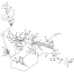 McCulloch MC2042YT - 96042011500 - 2010-05 - Steering Parts Diagram
