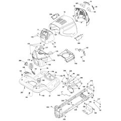McCulloch MC2042YT - 96048001600 - 2010-12 - Chassis - Frame Parts Diagram