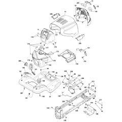 McCulloch MC20H42YT - 96042012900 - 2010-12 - Chassis - Frame Parts Diagram