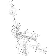 McCulloch MC20H42YT - 96048002700 - 2012-01 - Steering Parts Diagram