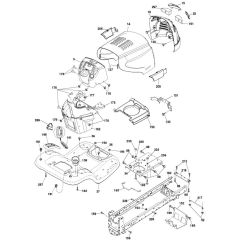 McCulloch MC20V42YT - 96042013001 - 2011-05 - Chassis - Frame Parts Diagram