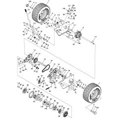 McCulloch MC30 - 96022001300 - 2011-03 - Drive Parts Diagram