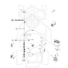 McCulloch MC30 - 96022001300 - 2011-03 - Electrical Parts Diagram