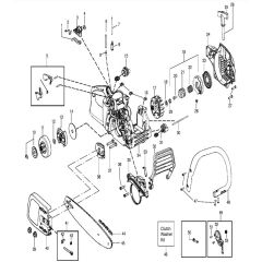 McCulloch MC 3516 - 2012-01 - Chassis & Enclosures Parts Diagram