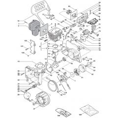 MC 443 - 2005 - 224718003 - Mountfield Chainsaw Engine Diagram