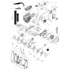 McCulloch MFT85 950CR - 2016-05 - Product Complete Parts Diagram
