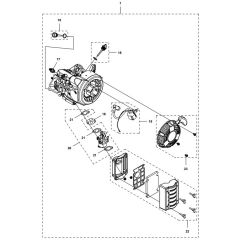 McCulloch MFT 44-154 - 2011-03 - Engine (2) Parts Diagram
