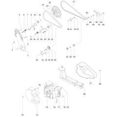 McCulloch MFT 81-170 R - 2009-10 - Product Complete (1) Parts Diagram