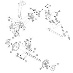 Genuine Stihl MH585.0 / B - Chassis