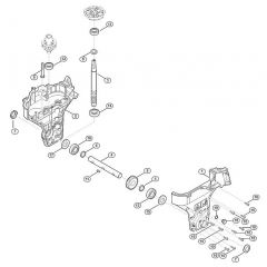 Genuine Stihl MH585.0 / E - Gear head