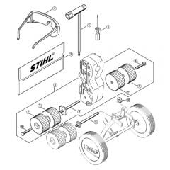Genuine Stihl MM55-Z / R - Tools, Extras