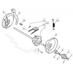 MOLEMASTER 46PD - 2015 - 299274648/M14 - Mountfield Rotary Mower Transmission Diagram