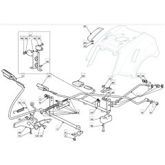 MRL 9214 H - 2010 - 2T0420236/IM0 - Mountfield Ride On Mower Controls Diagram