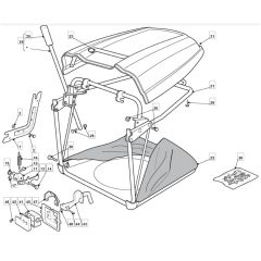MRL 9214 H - 2010 - 2T0420236/IM0 - Mountfield Ride On Mower Grasscatcher Diagram