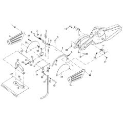 McCulloch MRT6 - 96091002103 - 2013-01 - Tine Shield Parts Diagram