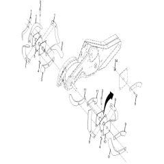 McCulloch MRT850 - 96091002000 - 2010-03 - Tine Assembly Parts Diagram