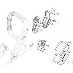 Genuine Stihl MS170 2-MIX / Q - 2-in-1 laser