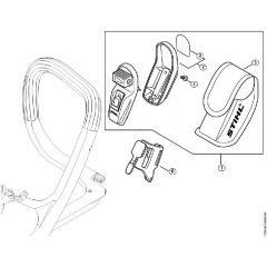 Genuine Stihl MS181 C-BE / Z - 2-in-1 Laser