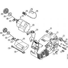 Genuine Stihl MS190 T / B – Motor housing