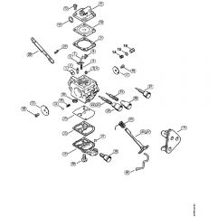 Genuine Stihl MS192 T / J – Carburetor C1Q-S257, C1Q-S134, C1Q-S103