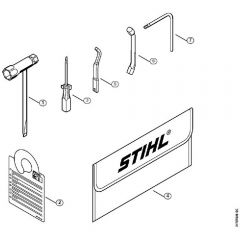 Genuine Stihl MS192 TC-E / M – Tools, Extras