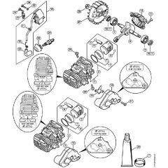 Genuine Stihl MS193 C-E / A - Cylinder