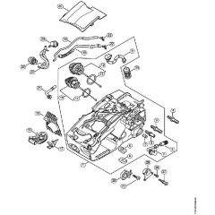 Genuine Stihl MS193 C-E / B - Motor Housing