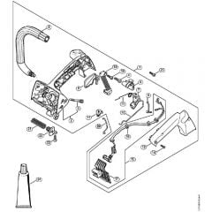 Genuine Stihl MS194 T / G - Handle housing