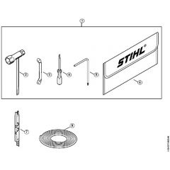 Genuine Stihl MS200 / N - Tools, Extras