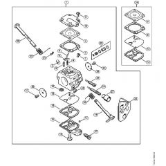 Genuine Stihl MS200 T / J - Carburetor C1Q-S126