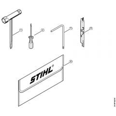 Genuine Stihl MS251 C-BE / Q - Tools, Extras