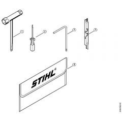 Genuine Stihl MS251 / Q - Tools, Extras