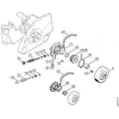 Genuine Stihl MS260 C-B / C - Oil pump