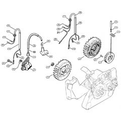 Genuine Stihl MS260 C-B / G - Ignition system